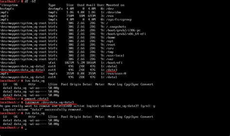 lvm remove logical volume|linux delete volume group.